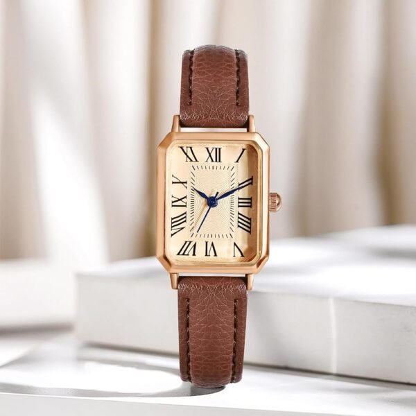 Heritage Brown Leather Women’s Watch